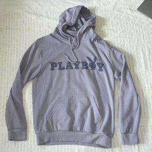 purple playboy hoodie